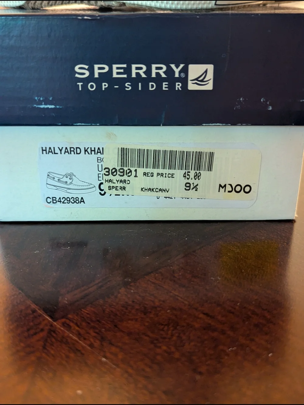 Sperry Kids Tan Canvas Boat Shoes with White Soles
